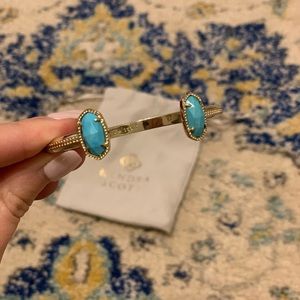 NWOT Kendra Scott Elton Pinch Cuff Bracelet
